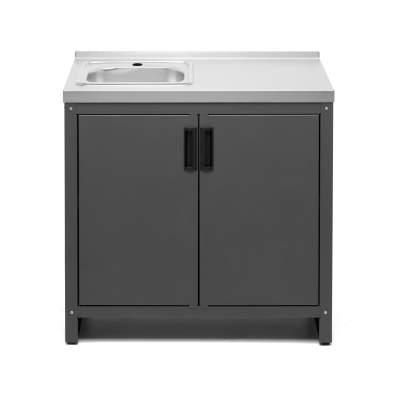 Тумба с мойкой Patio T850M. Вид спереди