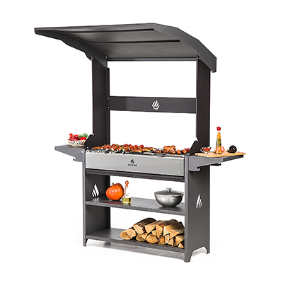 Фото Мангал Gratar EPR 3000 с аксессуарами вид сбоку